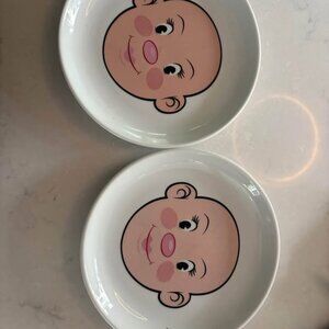 2 Fred Food face plates